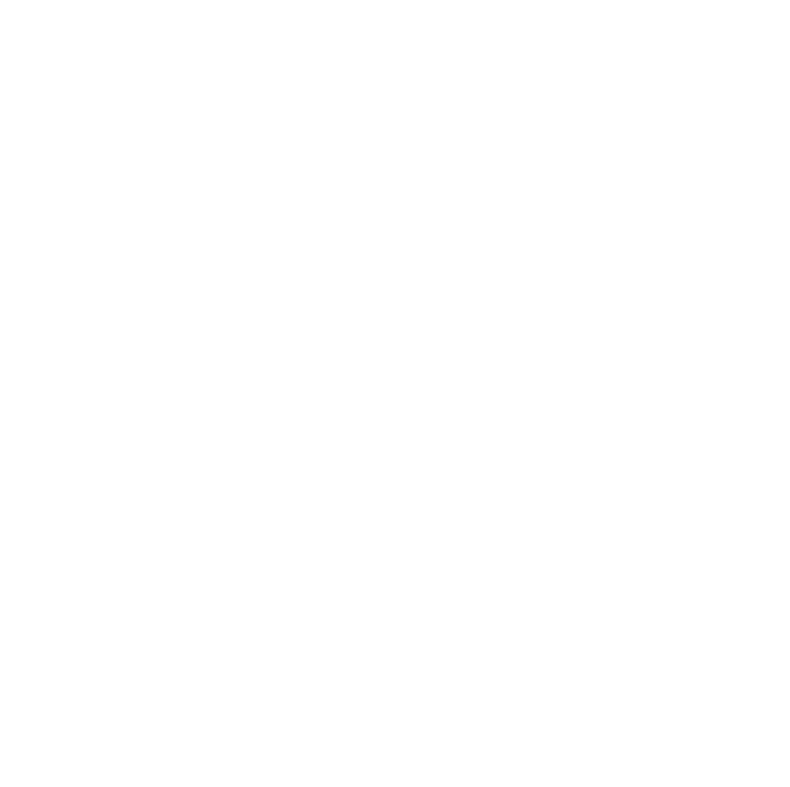 Logo Locanda Cinque Pani e Due Pesci, wireframe bianco